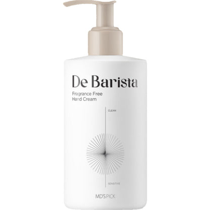 MD'SPICK De Barista Fragrance Free Hand Cream
