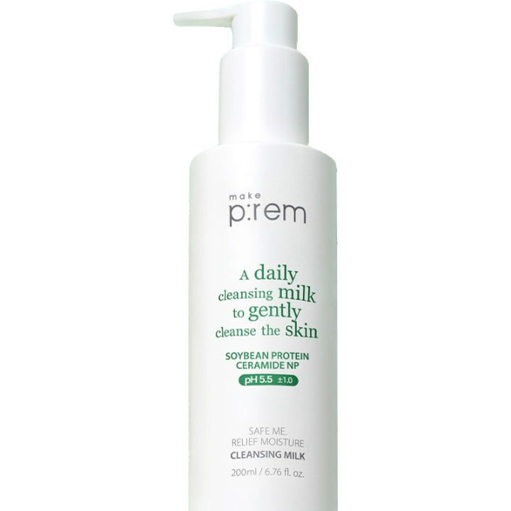 makep:rem SAFE ME. RELIEF MOISTURE CLEANSING MILK