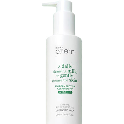 makep:rem SAFE ME. RELIEF MOISTURE CLEANSING MILK