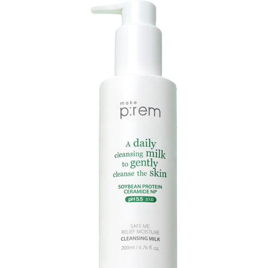 makep:rem SAFE ME. RELIEF MOISTURE CLEANSING MILK