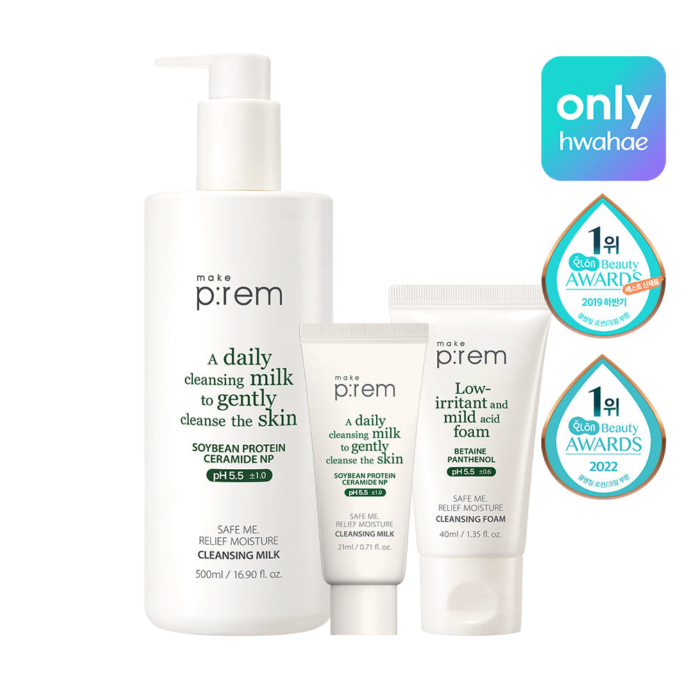 makep:rem SAFE ME. RELIEF MOISTURE CLEANSING MILK - image 3