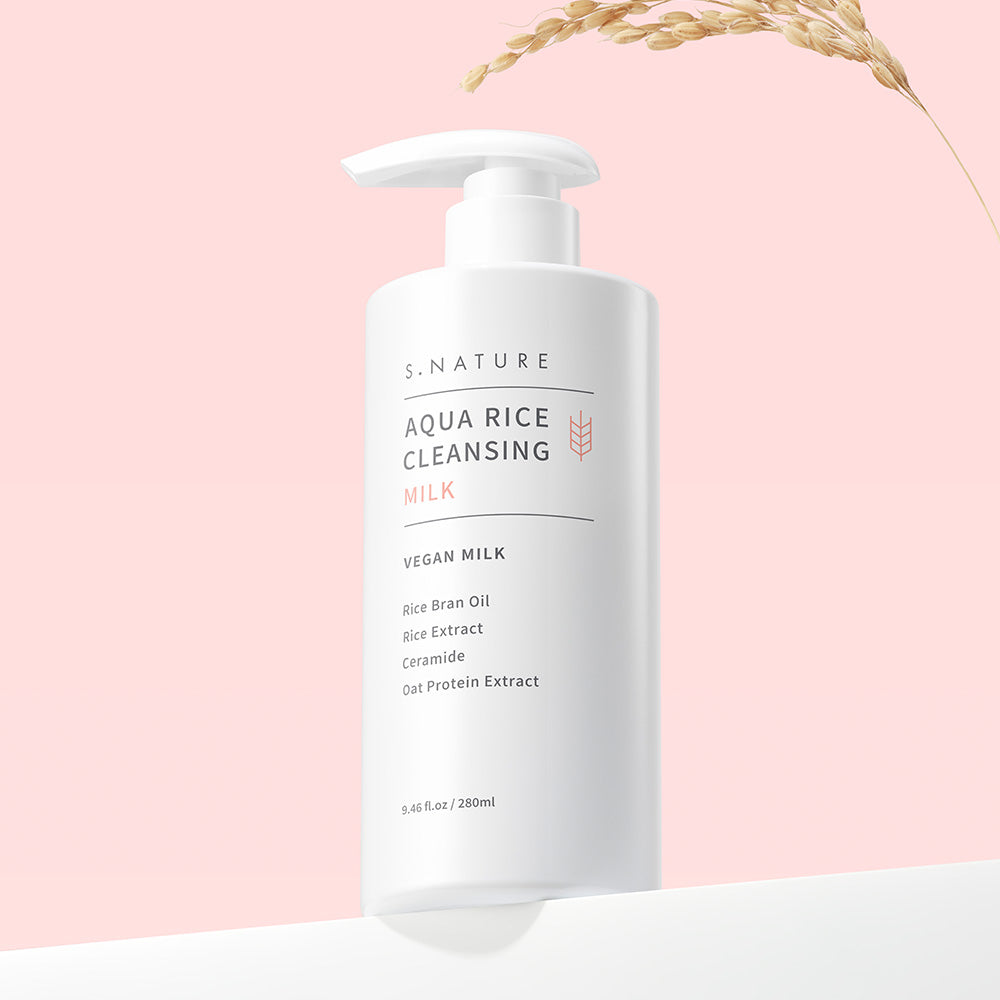 S.NATURE AQUA RICE CLEANSING MILK - image 4