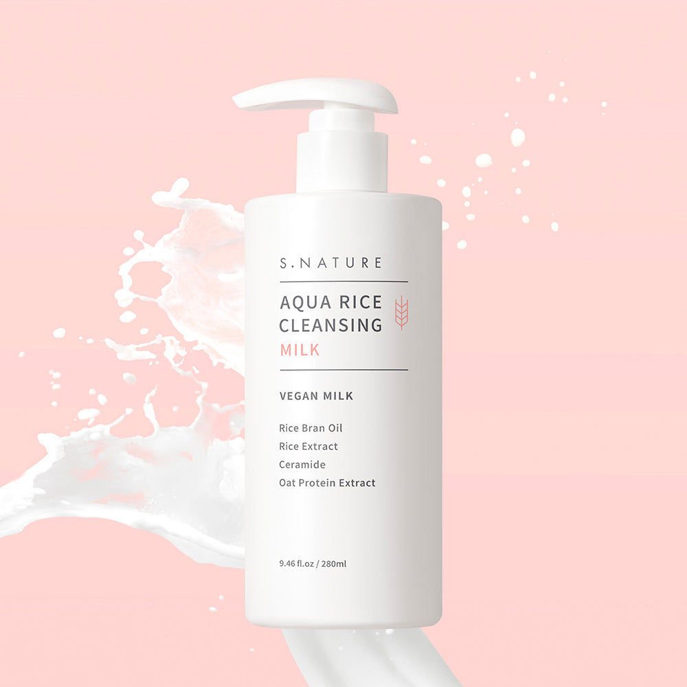 S.NATURE AQUA RICE CLEANSING MILK - image 5