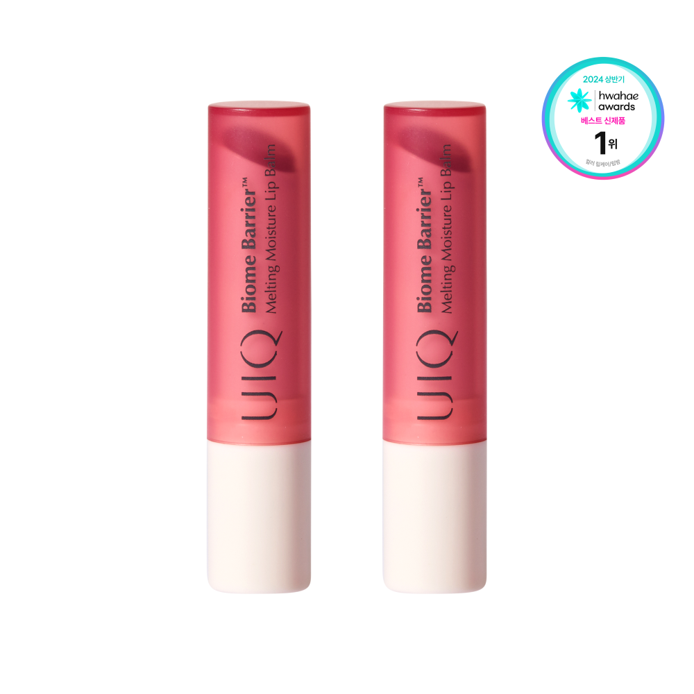 UIQ Biome Barrier™ Melting Moisture Lip Balm [Rosy] - image 2