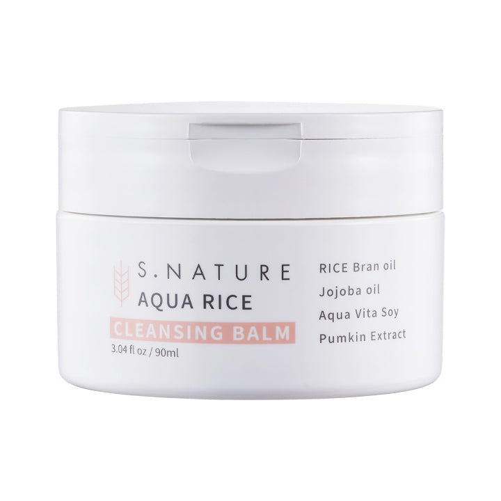 S.NATURE AQUA RICE CLEANSING BALM