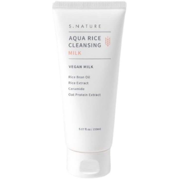 S.NATURE AQUA RICE CLEANSING MILK